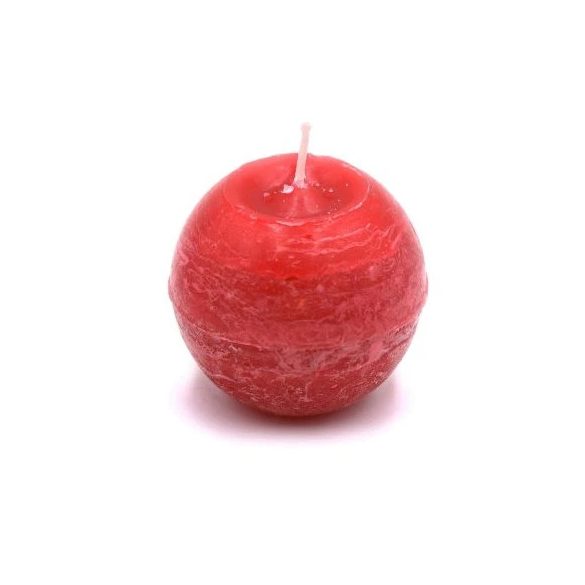 Gyertya golyó parafin 8cm - Rubin S/4