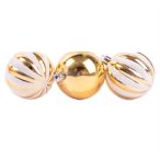 Gömb műanyag 6cm - Arany S/3