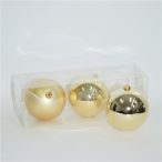 Műanyag gömb 15 cm - Arany S/3