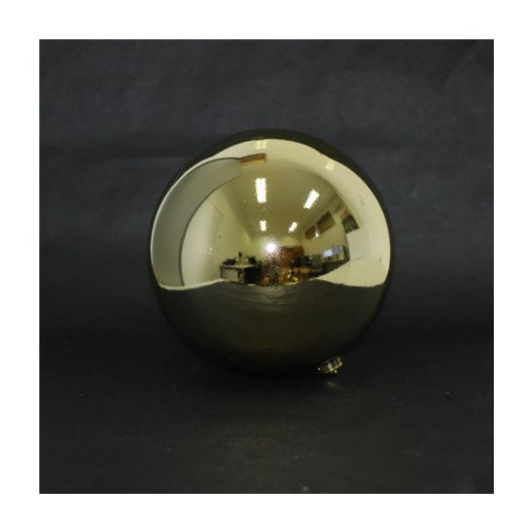 Műanyag gömb 25cm - Arany