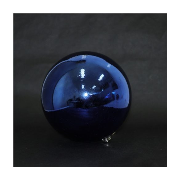 Műanyag gömb 25cm - Kék