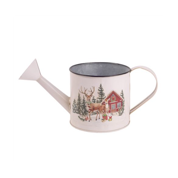 Bádog öntözőkanna "Szarvas" 27x12cm