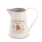 Bádog kiöntő kanna "Gingerbread" 19x16,5cm