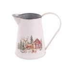 Bádog kiöntő kanna "Szarvas" 19x16,5cm