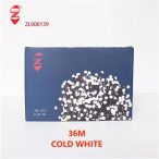   Fényfüzér sötétzöld vezetékes 360 LED-es 36m+5m - Hidegfehér