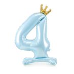 Fólia lufi metál 84cm - Ég kék (4-es)