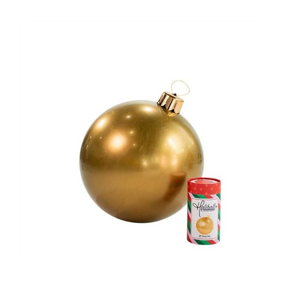 Karácsonyi gömb felfújható 46cm - Arany