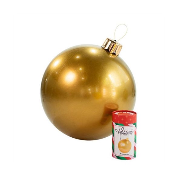 Karácsonyi gömb felfújható 76cm - Arany