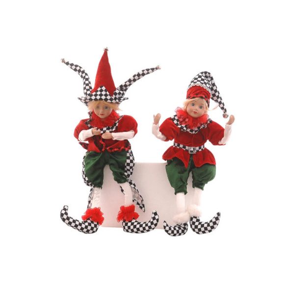 Gyerek bohóc ruhában 43cm - 2féle