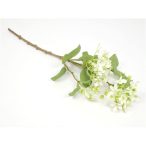 Virágos ág 54 cm - Fehér