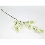 Virágos ág 84cm - Fehér