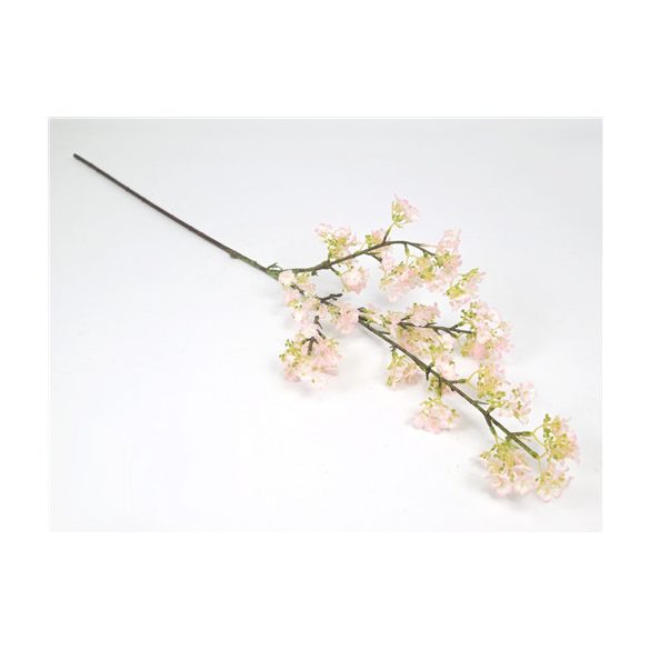 Virágos ág 84cm - Rózsaszín