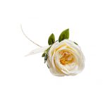 Rózsa ág 55cm - Krém