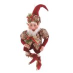 Elf akasztós 91cm - Bordó /arany