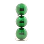 Gömb műanyag 15cm - Zöld S/3