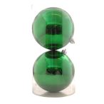 Gömb műanyag 20cm - Zöld S/2