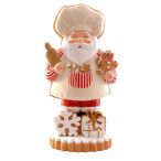 Télapó mézeskalács poly 31cm