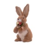 Nyúl ülő 40cm - Barna