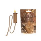   Gyertyakanóc Led lánggal (2db AA elemel, az elem nem tartozéka)