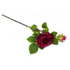 Rózsa ág 52cm - Piros