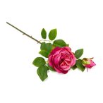 Rózsa ág 52 cm - Rózsaszín