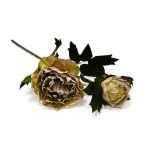 Virágfejes ág 50cm - Sárga