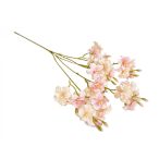 Cseresznye virág ág 63cm - Fehér-rózsaszín