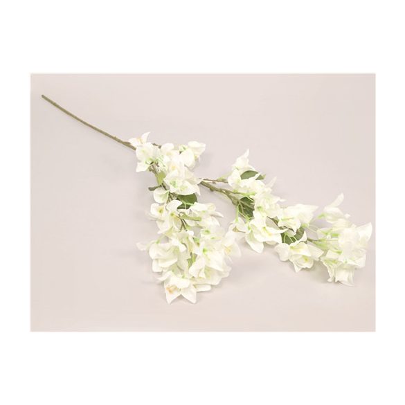 Bugenvilija ág 87cm - Fehér