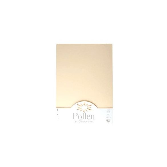 Boríték Clairefontaine Pollen LA/4 szilikonos - Krém 5445C /DB