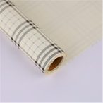   Csomagoló fólia 58cm x 15m "Skót kockás" - Bézs