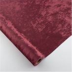 Bársony tekercs 48cm x 3m - Borvörös