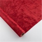 Bársony tekercs 48cm x 3m - Piros