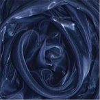 Szatén-organza 47cm/10m - Navy blue