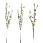 Selyemvirág Borionia csokros 69cm - 3 színben