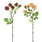 Rózsa csokros 39cm - 2féle
