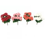 Selyemvirág csokor begónia - Fehér