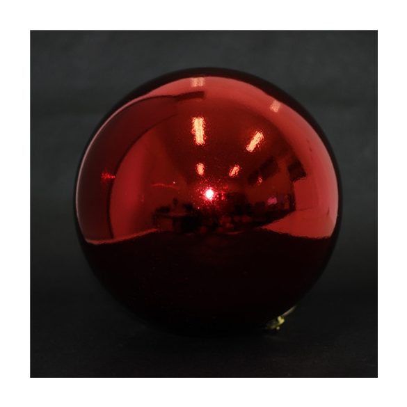 Műanyag gömb 40 cm - Piros