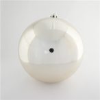 Műanyag gömb 20cm - Ezüst