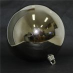 Műanyag gömb 40cm - Ezüst