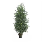 Mesterséges ciprus 120 cm-es edényben