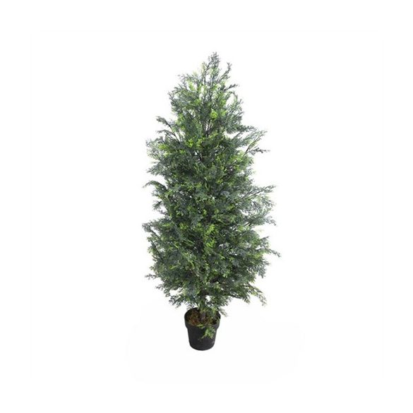 Mesterséges ciprus 120 cm-es edényben