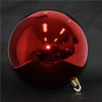 Műanyag gömb 30cm - Piros