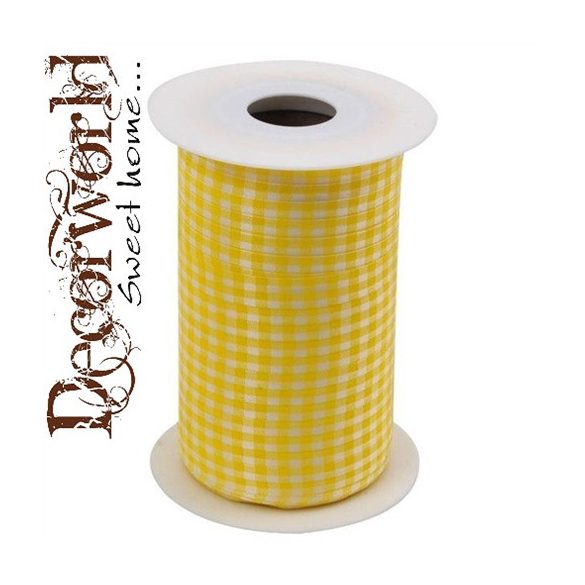 Szalag Square Time gyorskötözőszalag textil 10mmx150m sárga