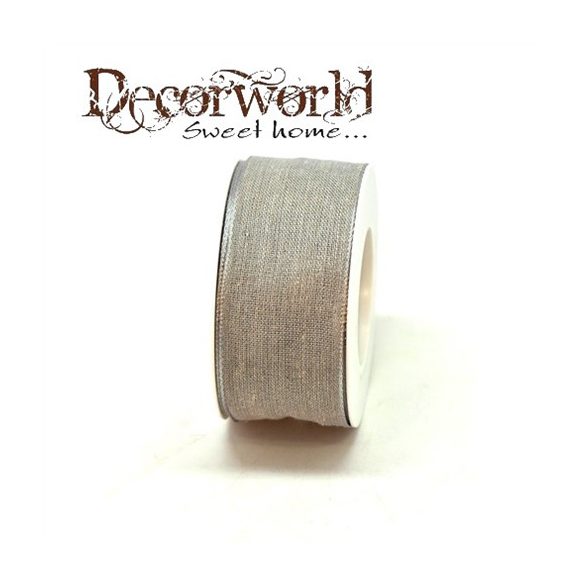 Szalag Botswana textil 40mmx10m szürke