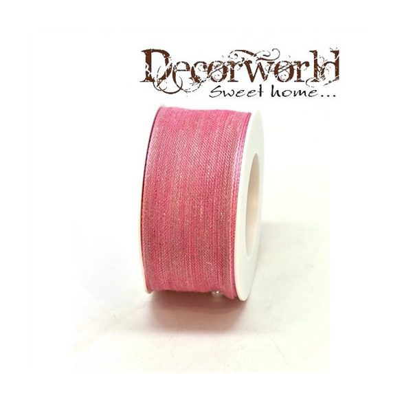Szalag Botswana textil 40mmx10m pink