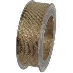 Szalag textil 40mmx10m arany