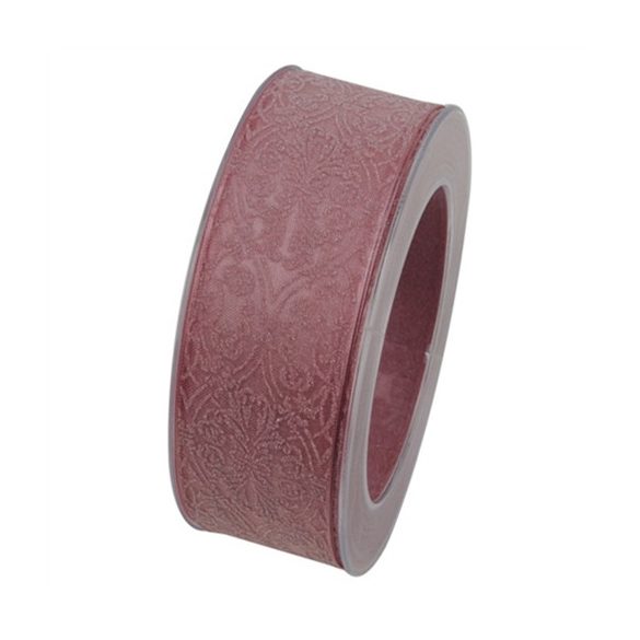 Szalag textil 40mmx10m rózsaszin