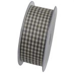 Szalag kockás textil 40mmx10m szürke