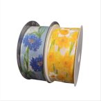 Da vinci Artfleur 40mm x 10m  - Kék és sárga virágos