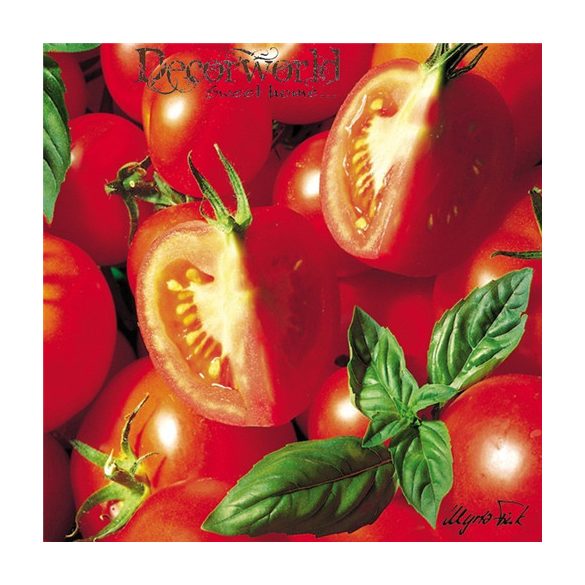 PPD Szalvéta 33x33cm  20/cs Mixed Tomatoes